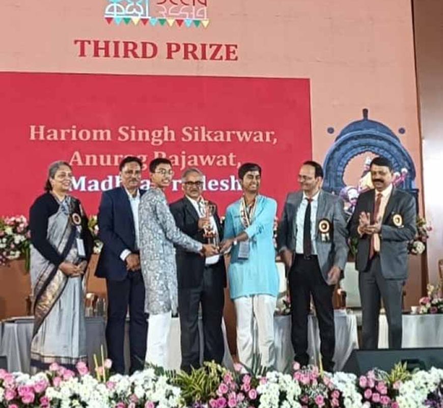 राष्ट्रीय कला उत्सव में कहानी वाचन में मध्यप्रदेश को मिला तीसरा स्थान