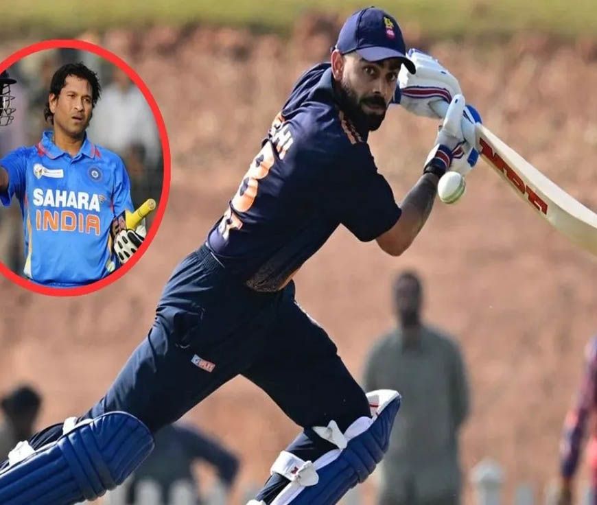 इतिहास के करीब: विराट कोहली सचिन तेंदुलकर के शतकों के वर्ल्ड रिकॉर्ड को तोड़ने से बस कुछ दूर