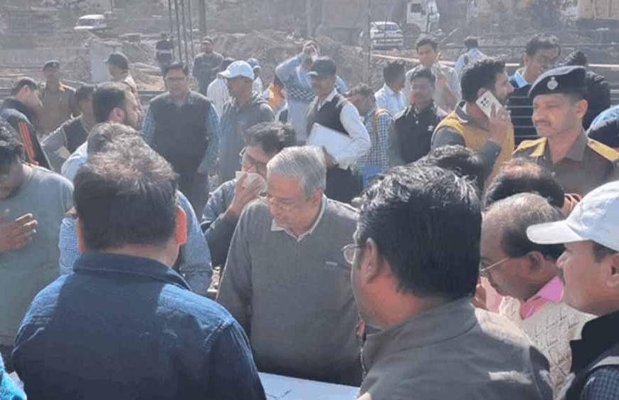 पद संभालने के बाद पहली बार कोरबा पहुंचे डीआरएम, स्टेशन पर काम की रफ्तार देख जताई नाराजगी