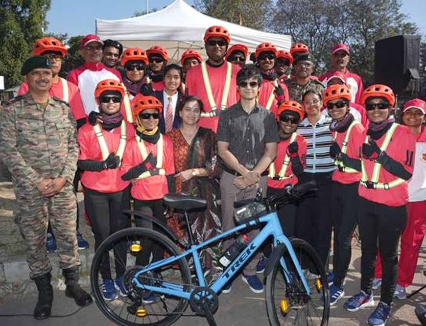 पुणे से दिल्ली तक राष्ट्रप्रेम का पैडल, एनसीसी का भव्य साइकिल अभियान रवाना