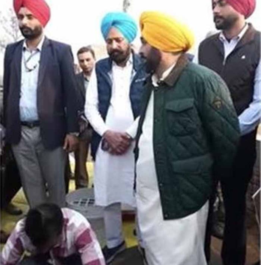 सड़कों की गुणवत्ता पर सख्त CM मान, लापरवाही पर ठेकेदार को थमाया कारण बताओ नोटिस