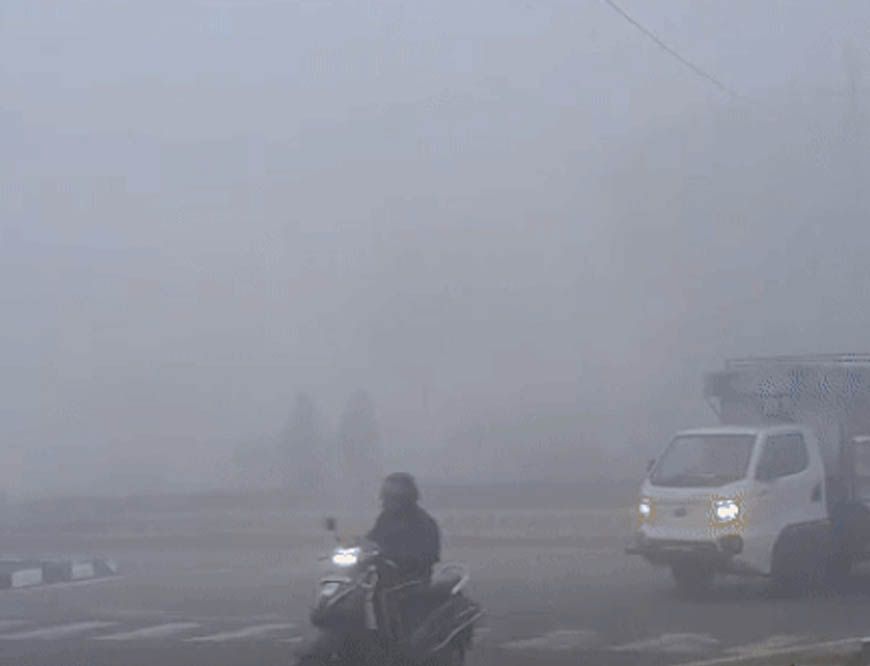 पंजाब में कोहरे का कहर, अमृतसर में फ्लाइट्स रद्द, जालंधर में रोडवेज बस‑ट्रक टकराए