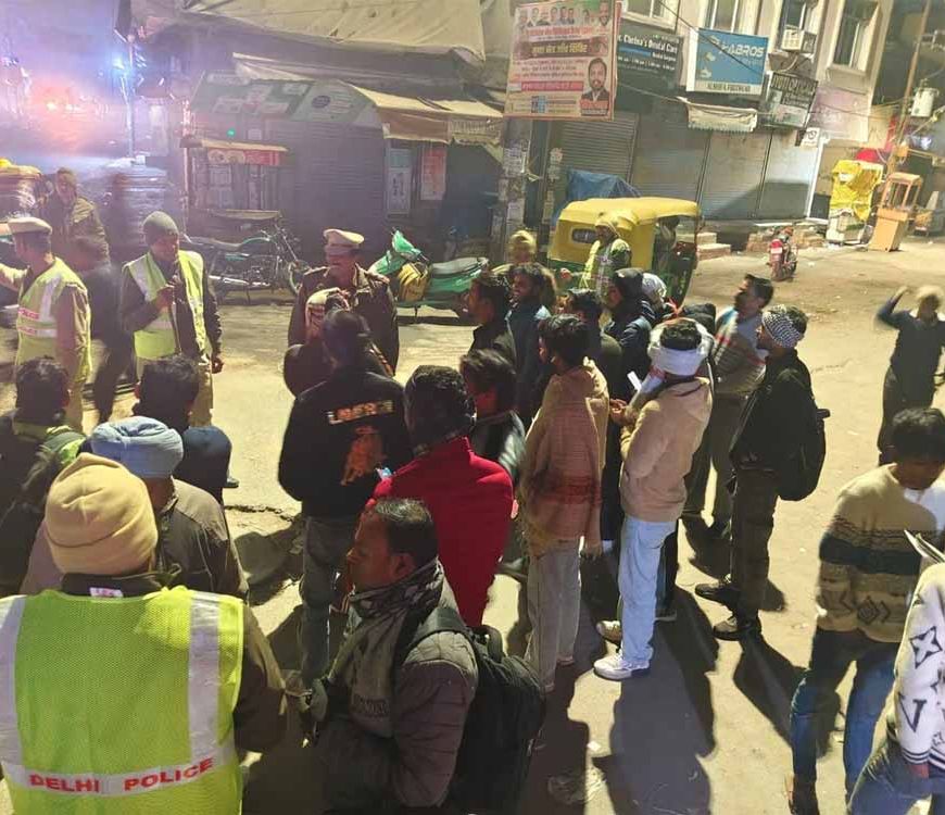 नए साल से पहले दिल्ली पुलिस का बड़ा एक्शन, एक ही रात में 285 अपराधी गिरफ्तार