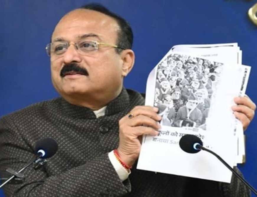 ‘शिक्षकों से कुत्तों की गिनती’ का दावा पूरी तरह झूठा, AAP सबूत दे या माफी मांगे : आशीष सूद