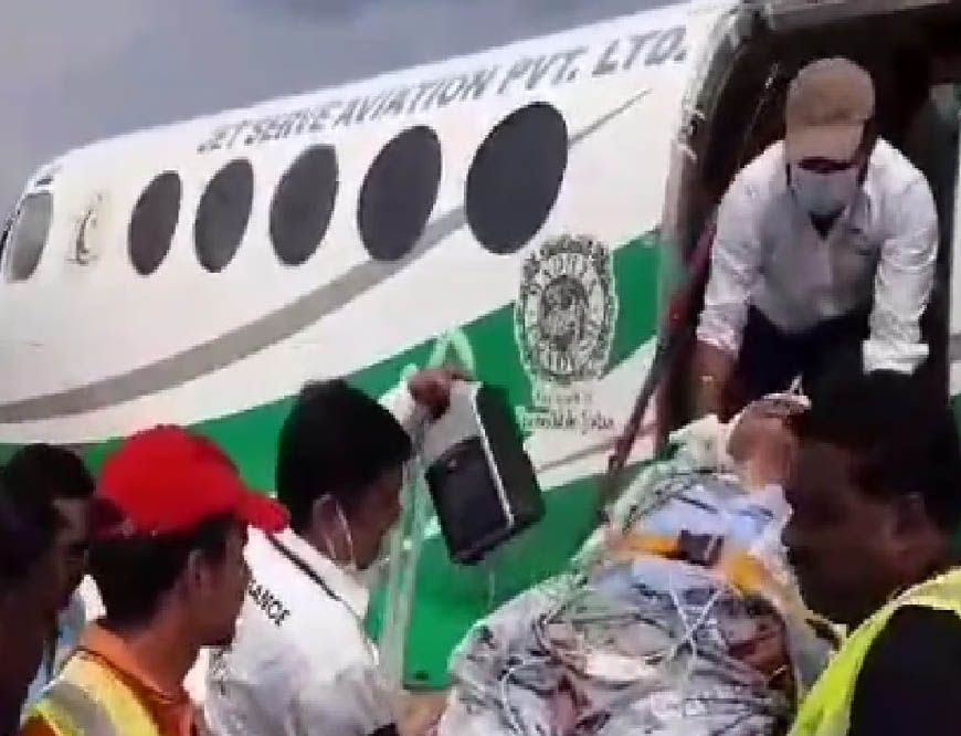 पीएमश्री एयर एम्बुलेंस सेवा: समय पर उपचार से जीवन रक्षा, अब तक 118 नागरिक हुए लाभान्वित