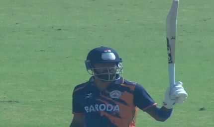 हार्दिक पंड्या का धमाल, विजय हजारे ट्रॉफी में लगातार पांच छक्कों से जड़ा पहला लिस्ट-ए शतक