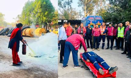 छत्तीसगढ़ पुलिस चला रही अभियान, यात्रियों के साथ वाहन चालकों एवं फील्ड स्टॉफ को दे रही आपात प्रबंधन का प्रशिक्षण