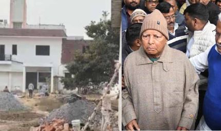 लालू पर नए साल में 1 और ग्रहण, गुड्डु बाबा ने कौटिल्य नगर की जमीन पर विजय सिन्हा को लिखा पत्र