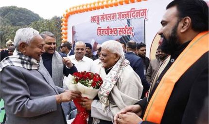 सम्राट चौधरी पर CM नीतीश का बड़ा दावा! पिता शकुनी चौधरी से कही भविष्य की चौंकाने वाली बात