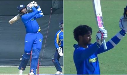 13 छक्के और 12 चौके, हैदराबादी क्रिकेटर अमन राव ने विजय हजारे में जड़ा दोहरा शतक