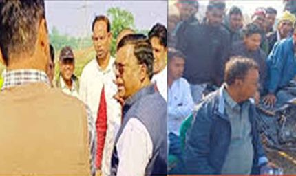 रामगढ़ में सांसद के बिगड़े बोल, NHAI अधिकारियों को 'एक झांप मारेंगे' की दी धमकी