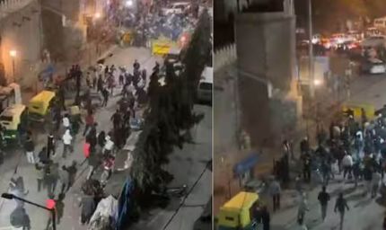 दिल्ली के तुर्कमान गेट में बवाल, मस्जिद के पास पत्थरबाज़ी के बाद 10 लोग हिरासत में