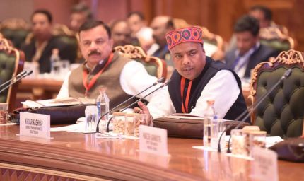 रायपुर : सभी राज्यों के परिवहन मंत्रियों की बैठक में शामिल हुए मंत्री केदार कश्यप