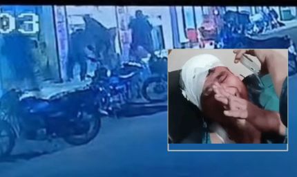 खंडवा में फिल्मी स्टाइल में लूट, 30 सेकंड में 2 करोड़ की ज्वेलरी लूटी, बाजार में मची भगदड़