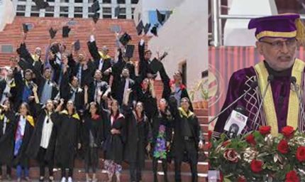 एलपीयू में दीक्षांत समारोह में उपराष्ट्रपति शामिल, 'सिर्फ अपने लिए जीना गलत, समाज को कुछ वापस देना चाहिए'