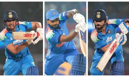 रोमांचक मुकाबले में टीम इंडिया विजयी, विराट–गिल की फिफ्टी और श्रेयस की जोरदार एंट्री