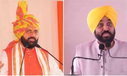 हरियाणा के सीएम सैनी का मान पर हमला, 'चुटकुलों से नहीं भरते पेट'