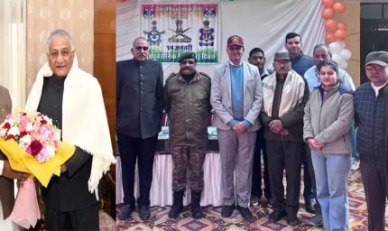 राजस्थान के राज्यपाल बागडे से मिले मिजोरम के गवर्नर, भूतपूर्व सैनिक दिवस मनाया