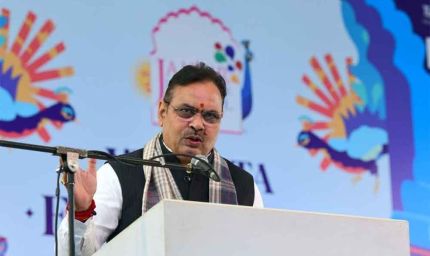 जयपुर लिटरेचर फेस्टिवल में बोले भजनलाल शर्मा: राजस्थान ज्ञान, कला और संस्कृति की पुण्यभूमि