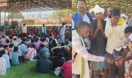 200 धर्मांतरित लोगों ने की घर वापसी, समाज प्रमुखों ने किया भव्य स्वागत