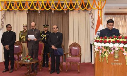 राज्यपाल डेका ने दिलाई शपथ, अमिताभ जैन बने मुख्य सूचना आयुक्त