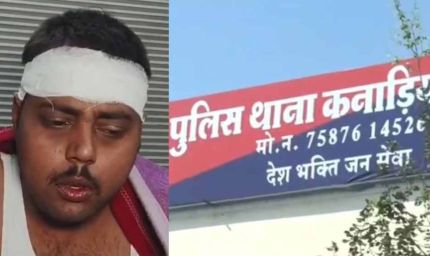 बीच सड़क पर शराब पीने से रोका तो ट्रैफिक पुलिसकर्मी का फोड़ा सिर, थाने से भी नहीं मिली मदद