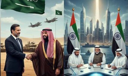 भारत-यूएई के बीच 200 अरब डॉलर का समझौता, पाक-सऊदी की डिफेंस डील बौनी पड़ी
