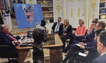 जमीन नहीं मिली, तो डिजिटल कब्जा! सोशल मीडिया पर ट्रंप ने ग्रीनलैंड में फहराया US झंडा, कनाडा-वेनेजुएला को संदेश