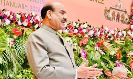 मुख्यमंत्री योगी आदित्यनाथ के नेतृत्व में उत्तर प्रदेश में मजबूत हुए लोकतांत्रिक मूल्य : बिरला