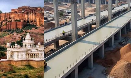 जोधपुर में 90 करोड़ से बन रहा फोरलेन फ्लाईओवर, 4 प्रमुख मार्गों पर जाम से मिलेगी बड़ी राहत