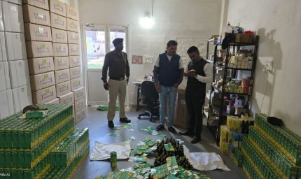 इंदौर में बिना लैब और डिग्री के बन रही आयुर्वेदिक दवा, अवैध कफ सीरप फैक्ट्री पर FIR
