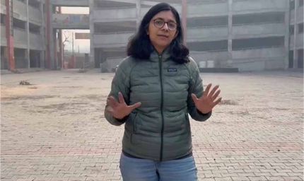 दिल्ली के सरकारी स्कूल की नई बिल्डिंग जर्जर! स्वाति मालीवाल का बड़ा हमला— सिसोदिया पर भ्रष्टाचार के गंभीर आरोप