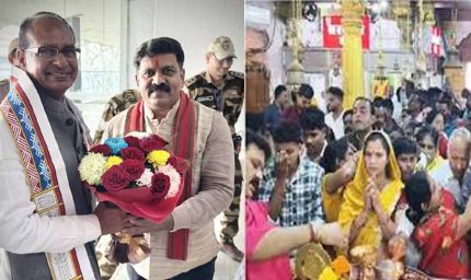 केंद्रीय मंत्री शिवराज पहुंचे रायपुर, स्मारक महोत्सव के लिए राजनांदगांव रवाना