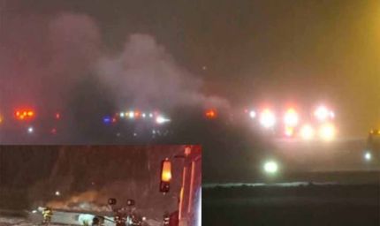 टेकऑफ के तुरंत बाद  प्राइवेट जेट क्रैश, एयरपोर्ट पर मची अफरा-तफरी, 8 लोग थे सवार