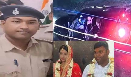 पुलिस की गाड़ी से मायके में फेंका विवाहिता का शव, दारोगा गिरफ्तार और पति फरार