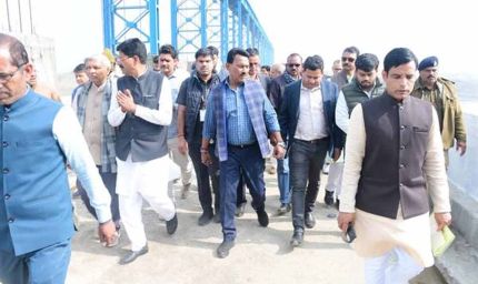 जल संसाधन मंत्री  सिलावट ने कोठा बैराज परियोजना के कार्यों का लिया जायजा