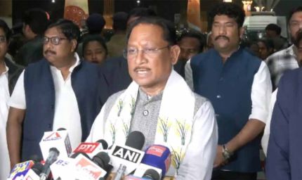 धान खरीदी पर कांग्रेस के प्रदर्शन पर सीएम साय का तंज, बोले– मुद्दों के अभाव में सड़क पर उतरी कांग्रेस