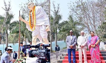 महात्मा गांधी की पुण्यतिथि पर झारखंड के राज्यपाल और सीएम हेमंत सोरेन ने दी श्रद्धांजलि
