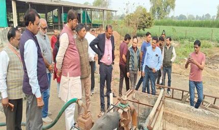 बकरी पालन व जीरो वेस्टेज मॉडल बेहतर हैं: राज्य मंत्री श्री पटेल