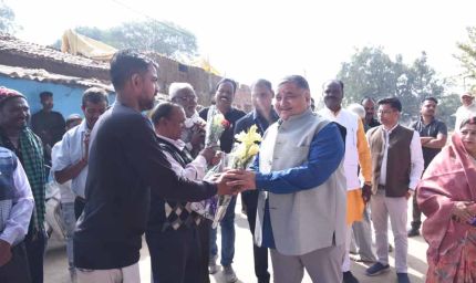 पर्यटन एवं संस्कृति मंत्री राजेश अग्रवाल ने लखनपुर में 4.18 करोड़ से अधिक के 26 विकास कार्यों का किया भूमिपूजन