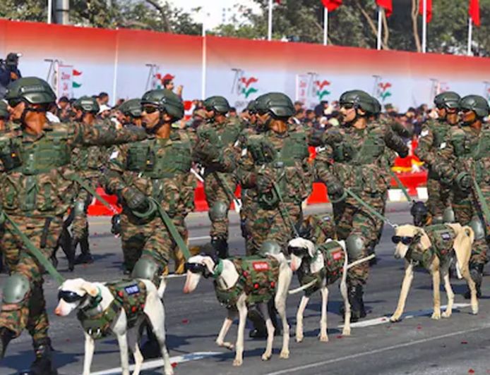 जयपुर सेना दिवस परेड में अर्जुन टैंक और धनुष तोप का हुआ भव्य प्रदर्शन