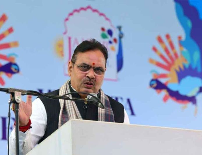 जयपुर लिटरेचर फेस्टिवल में बोले भजनलाल शर्मा: राजस्थान ज्ञान, कला और संस्कृति की पुण्यभूमि