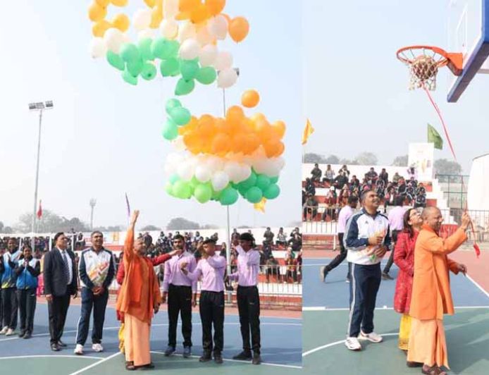 खेल प्रतिभाएं तराशें शिक्षण संस्थान : सीएम योगी