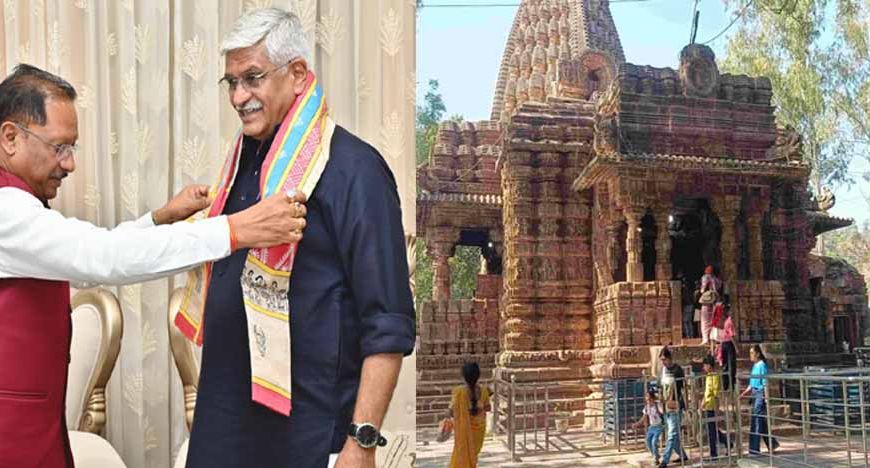 छत्तीसगढ़ के मुख्यमंत्री साय से केंद्रीय पर्यटन मंत्री ने की भेंट, पर्यटन विकास और सांस्कृतिक धरोहरों का होगा संरक्षण
