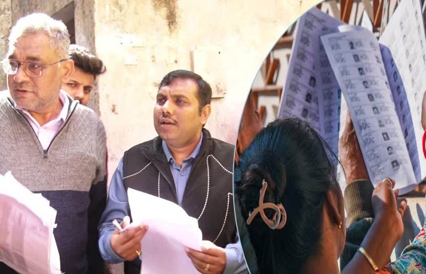 भोपाल में 1.15 लाख नोटिस जारी, 1,452 मतदाताओं के दस्तावेज हुए अपलोड