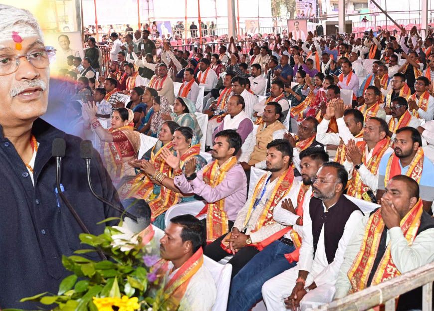 रायपुर : भारत के विकास का ग्रोथ इंजन बना छत्तीसगढ़ : गजेंद्र सिंह शेखावत