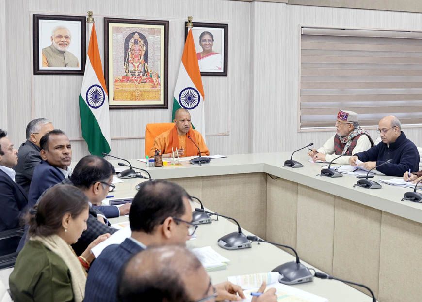 मुख्यमंत्री जी ने वित्त विभाग की समीक्षा की, सभी विभागों को बजट खर्च में तेजी लाने के दिये निर्देश