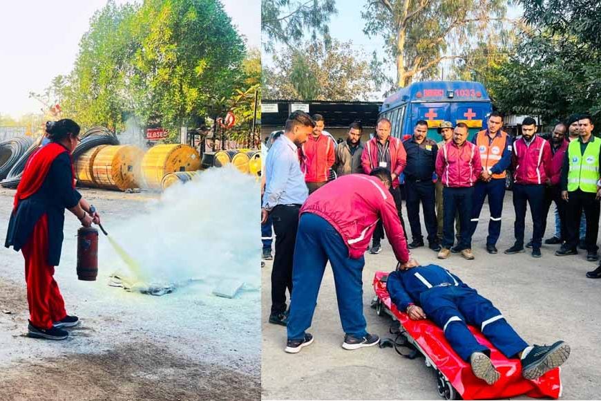 छत्तीसगढ़ पुलिस चला रही अभियान, यात्रियों के साथ वाहन चालकों एवं फील्ड स्टॉफ को दे रही आपात प्रबंधन का प्रशिक्षण