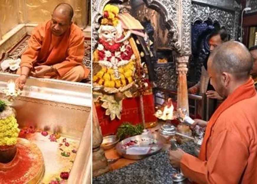 नए साल में वाराणसी पहुंचे मुख्यमंत्री योगी आदित्यनाथ