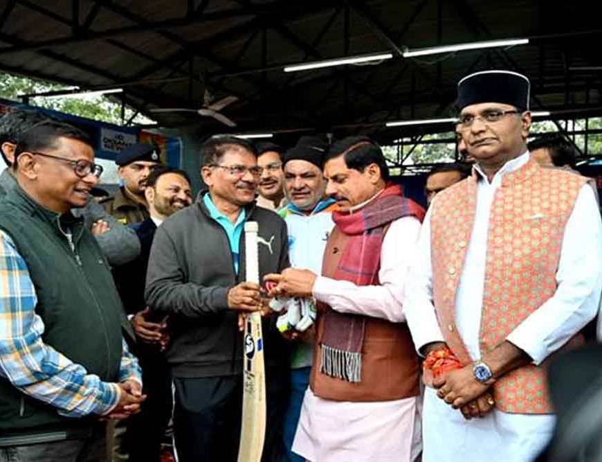मुख्यमंत्री ने किया 31वें आईईएस- डिजिआना इंटरप्रेस क्रिकेट टूर्नामेंट का शुभारंभ